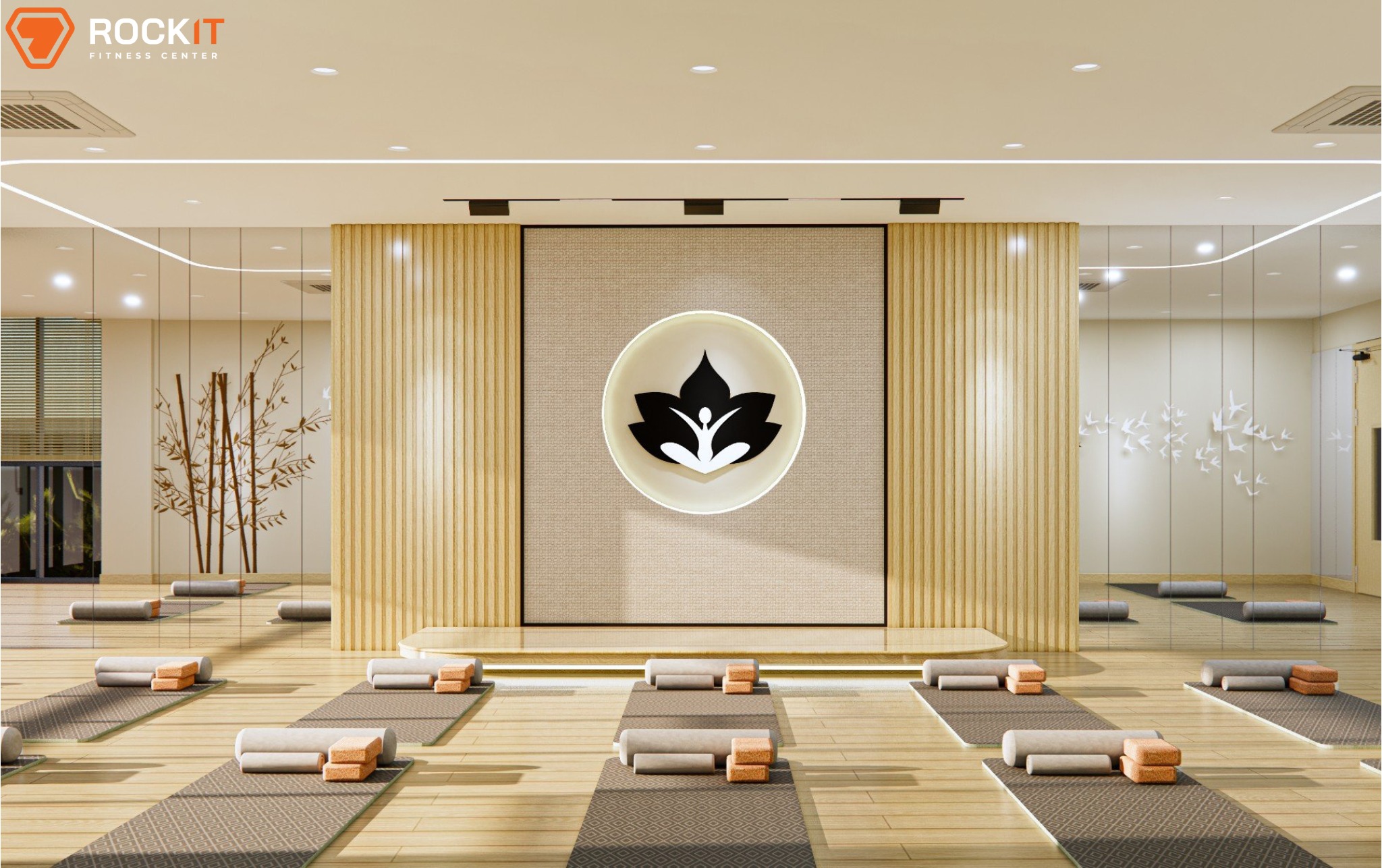 khong gian tap luyen Yoga_rockit